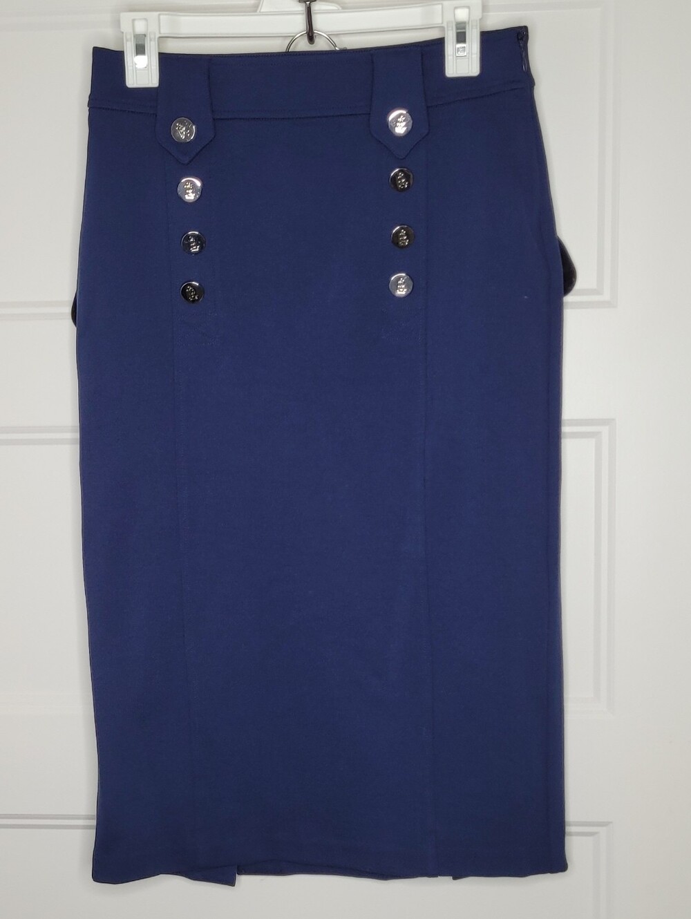 Lauren Ralph Lauren Black Label navy blue pencil skirt Size S
